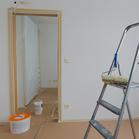 Travaux de peinture